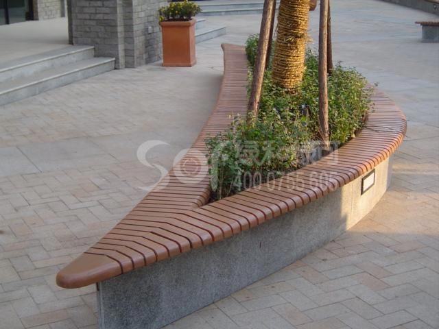 木塑座椅