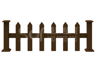 木塑矮栅栏/木塑塑木栏杆