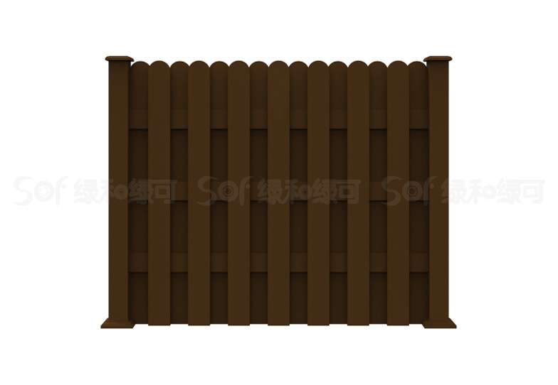 共挤铝合金塑木围栏