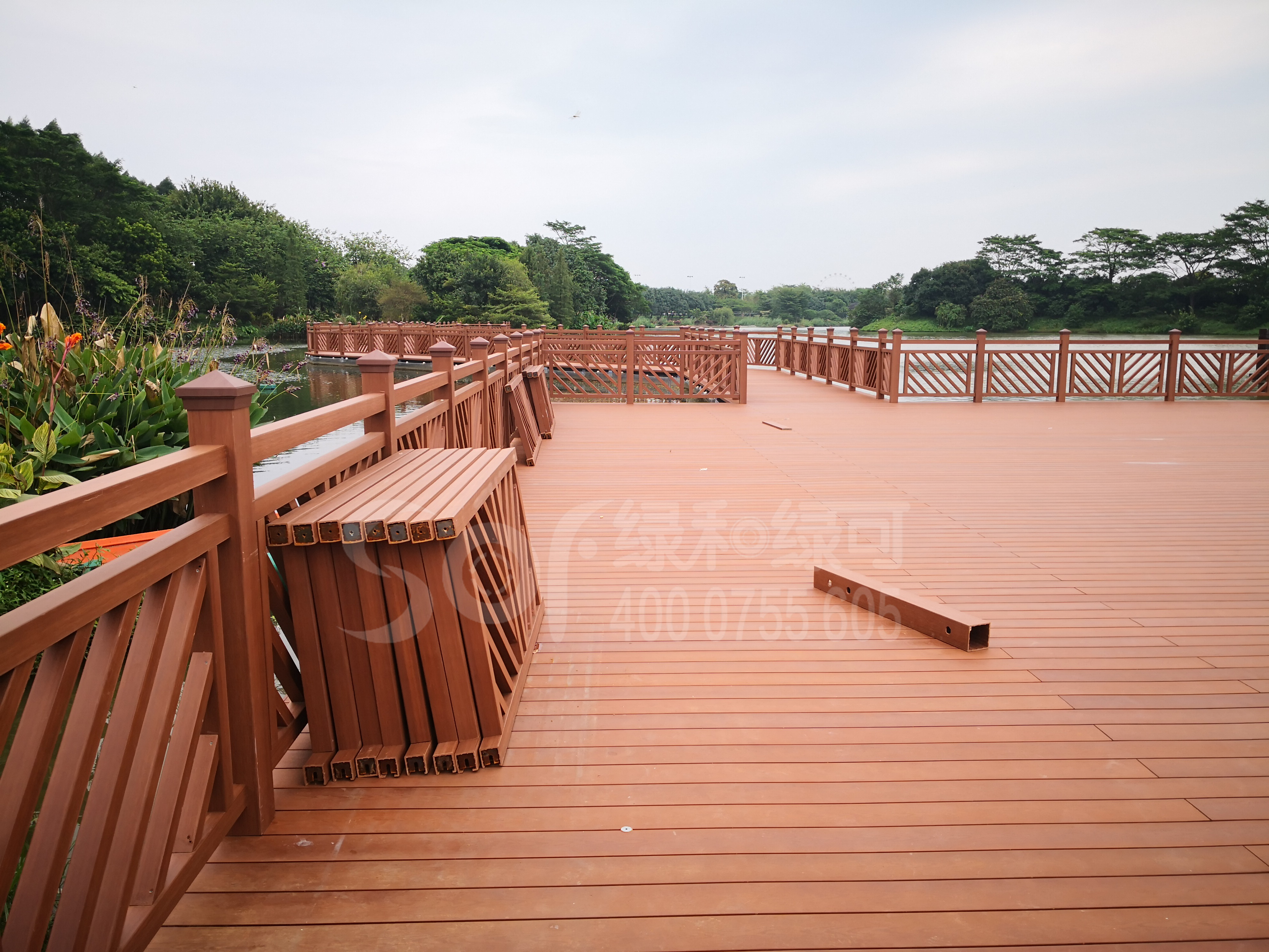 木合金塑木栏杆