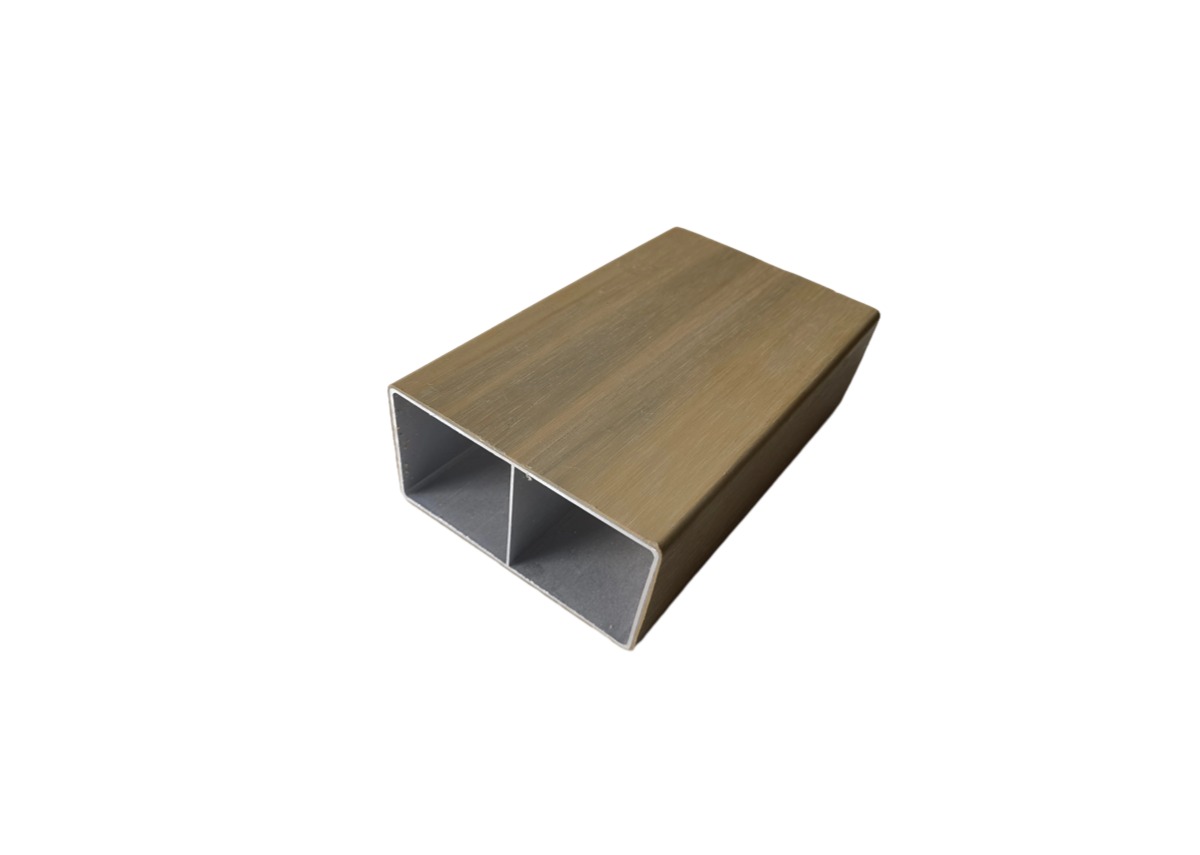 共挤铝塑木方通PET100x50