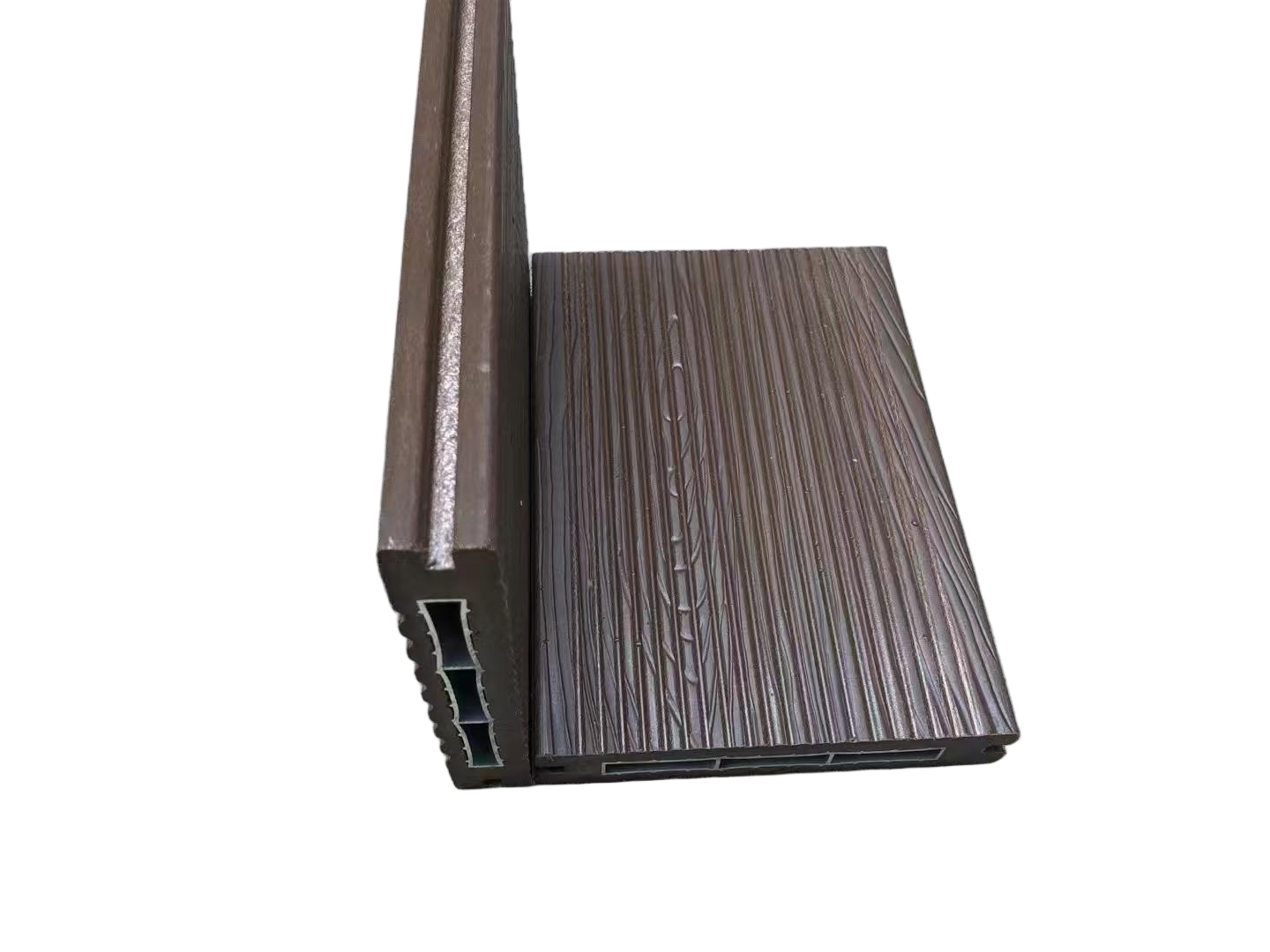 共挤铝合金塑木地板140*23