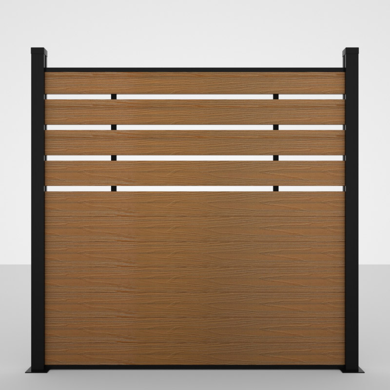 共挤塑木围栏围墙（4）