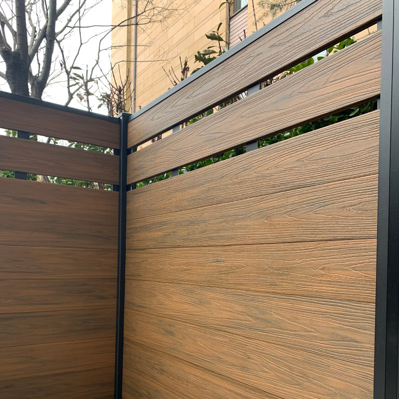 共挤塑木围栏围墙（2）