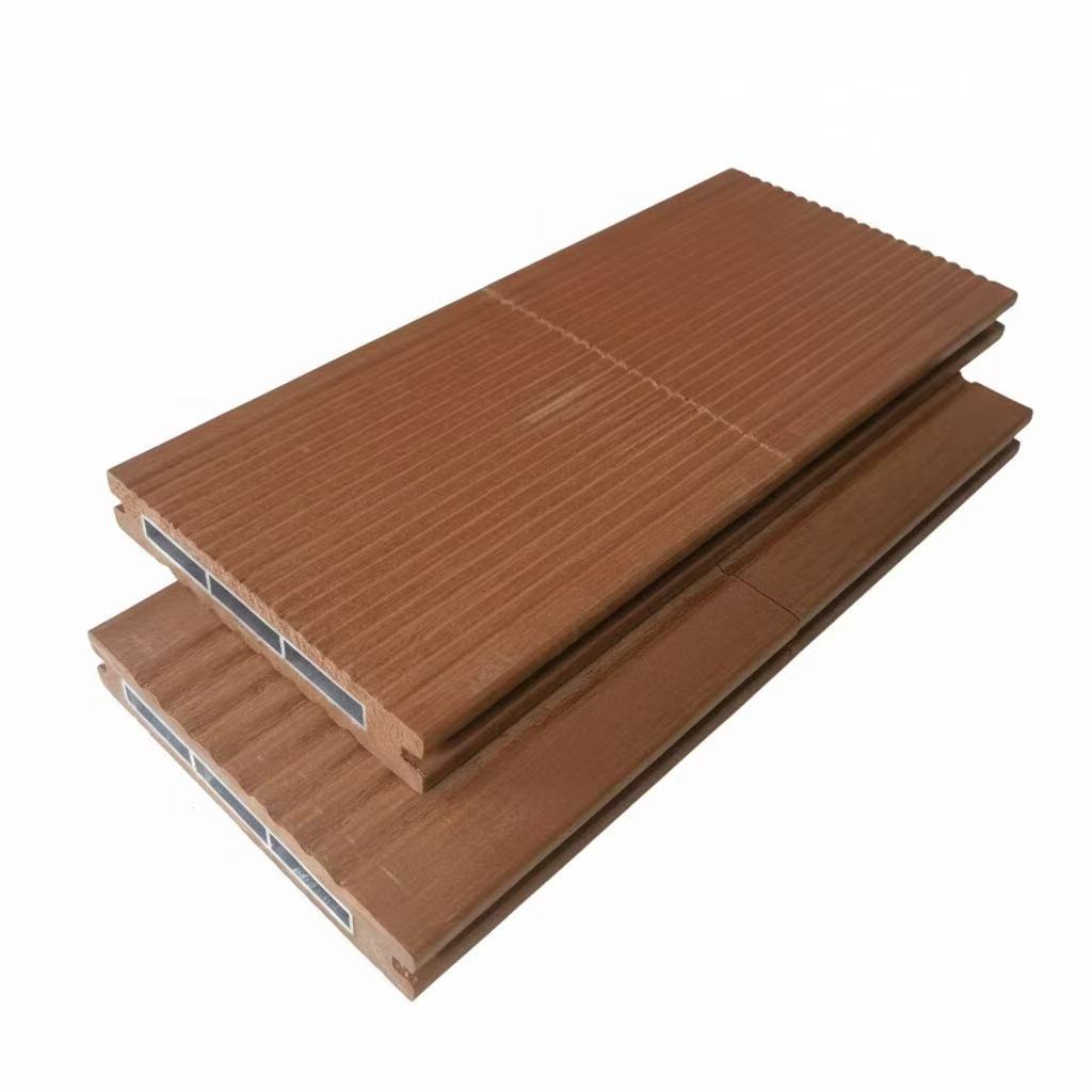 共挤铝合金塑木地板140*23