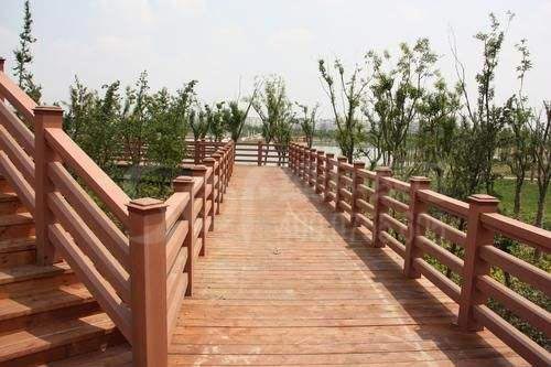 木塑小区护栏,木塑小区护栏,木塑塑木护栏