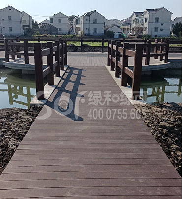 江苏常州市金坛区木塑地板案例