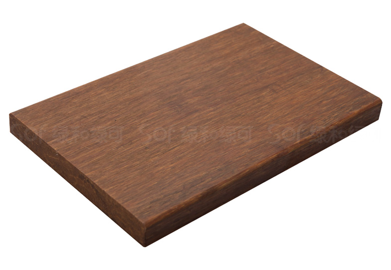 平面浅碳瓷态色重竹木地板10012