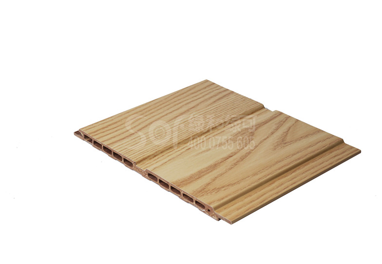 绿可生态木覆膜板LBO180 金橡